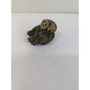 Vintage Resin Owl Figurine‎